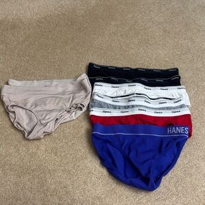 Hanes women’s  Briefs Assorted Colors Pack